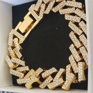 Gold diamond cuban link